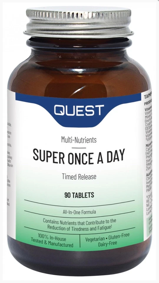 Quest Super Once a day timed release 180 (2 X 90) Tablets - Image 2 of 2