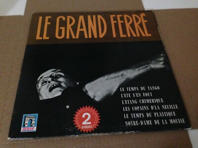 Leo Ferre Le Grand Léo Ferré 2x Vinyl LP Record Gatefold Sleeve! French Chanson!
