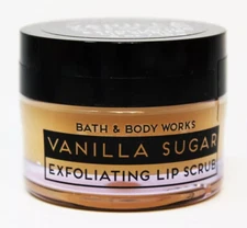 Bath and Body Works Vanilla Sugar Exfoliating Lip Scrub 0.5 oz / 15 g