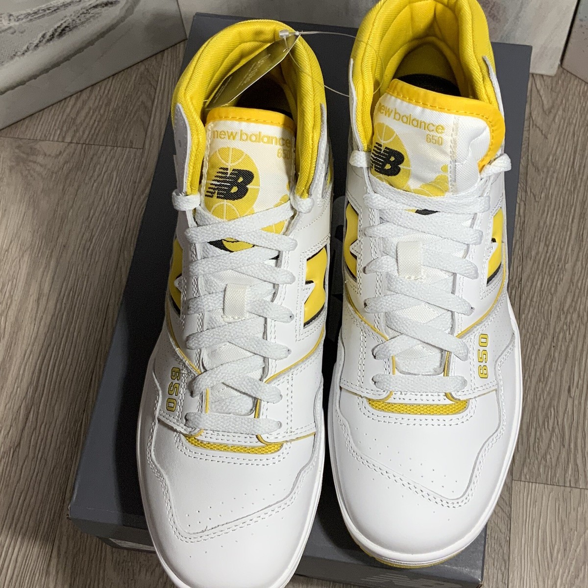 スニーカー New Balance SNEAKER (BB650RGY WHIBRIMAR) Amazon.com | New Balance Men's 650 Sneaker, White/Honeycomb