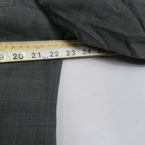 Paul Smith Mens Suit Tuxedo Jacket Size 44 or XS Grey Formal Long Sleeve London - Picture 3 of 8