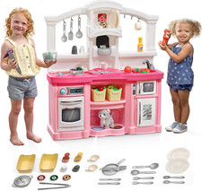 Fun with Friends Kids Kitchen Playset, Indoor/Outdoor Kitchenette, Interactive P