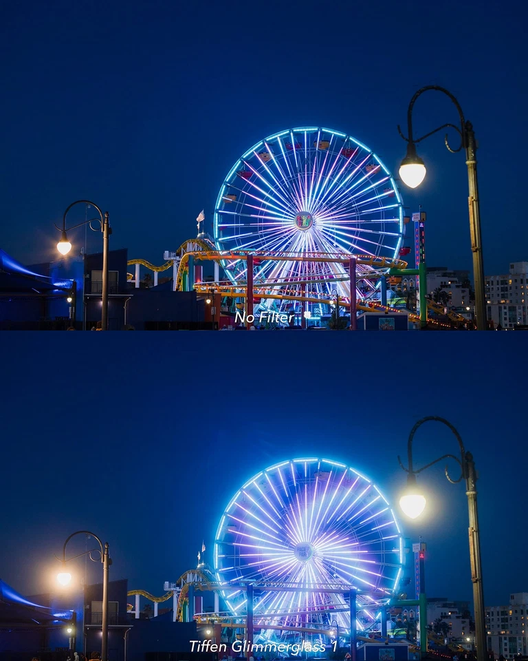 Tiffen 55mm Glimmerglass 1 Camera Lens Filter Softens Skin Glowing Highlights - Image 2 of 3