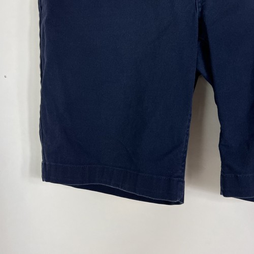 Old Navy Shorts Youth Girl Size 18 Plus Built In Flex Blue Chino Bermuda Uniform - Picture 5 of 14