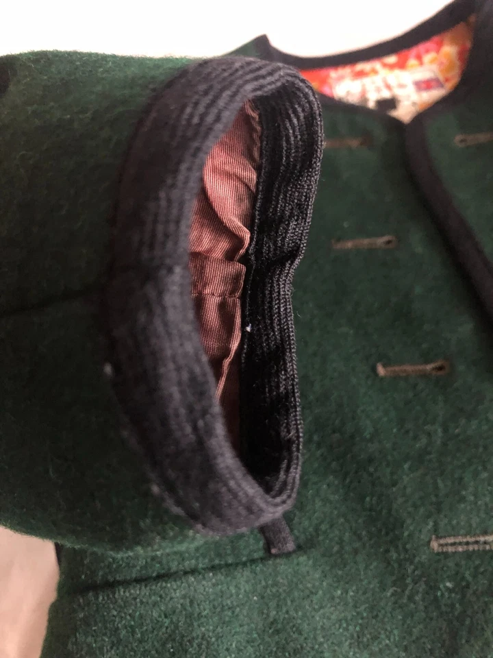 Chaqueta túnica austriaca vintage George White de lana para niños - talla 3T Foto 4 de 4