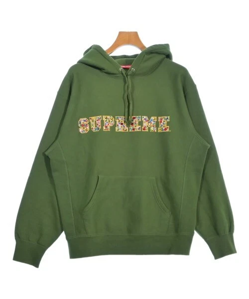 Sweat à capuche Supreme vert M 2200559008016
