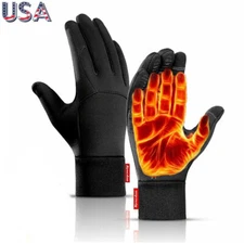 Winter Warm Windproof Waterproof Thermal Gloves Touch Screen Mittens Men Women