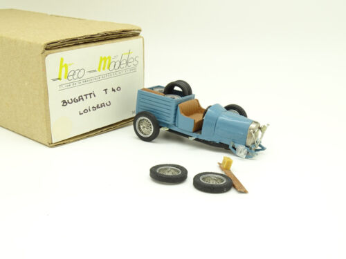 Héco Modelle Set Aufgebaut Sb 1/43 - Bugatti Art 40 Loiseau Raid Sahara 1929 - Bild 2 von 4