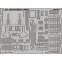 MW22 Eduard 72527 Hellcat Mk.Ii Exterior 1/72 Pe Set For Eduard