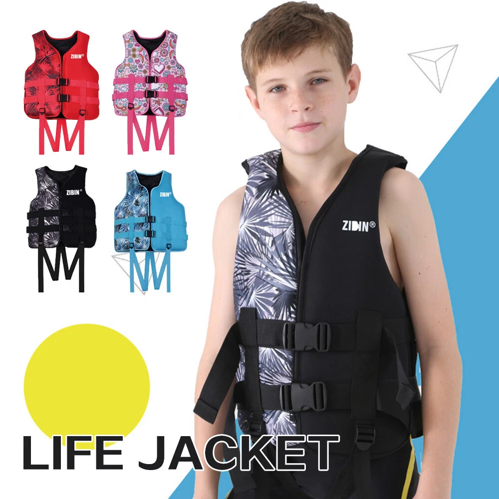 Zeraty Gilet Da Nuoto Per Bambini Giacca Galleggiante Con Cinghie - 13