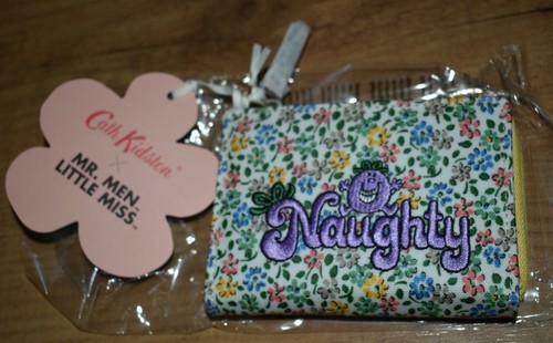 Cath Kidston Little Miss Naughty Slim Pocket Purse Mr. Men Cartoon flowers - Picture 2 of 4