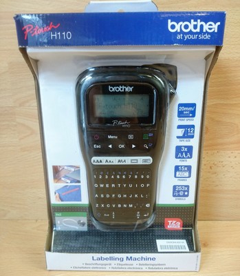 BROTHER PT-H110 PORTABLE LABEL PRINTER BRAND NEW SEALED | eBay