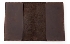 book jacket cover slipcase leather customize brown fit B5 10x7.2x1inch book Z887