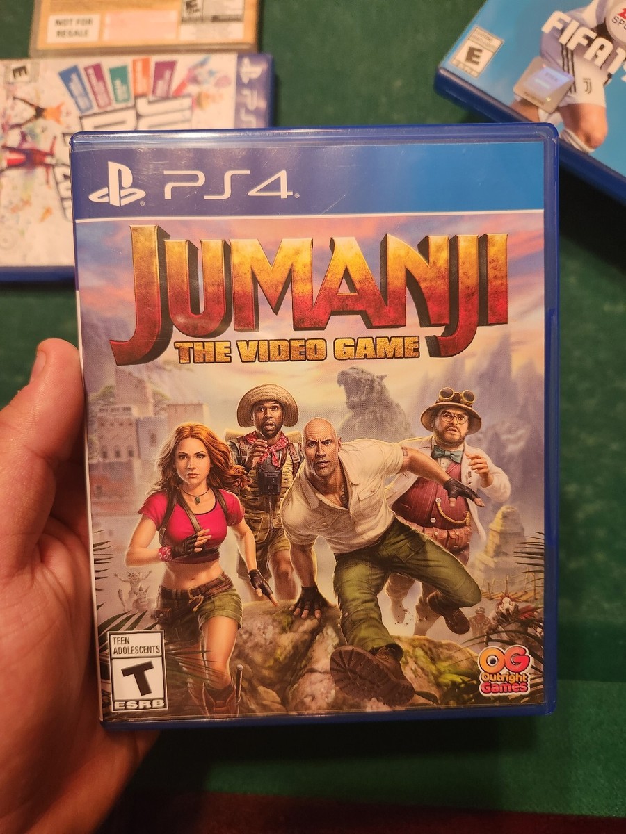 Jumanji The Video Game (Sony PlayStation 4, PS4) Complete