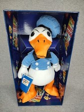 THE DISNEY STORE DONALD DUCK 65 FEISTY YEARS RETRO 13.5" PLUSH DOLL BOXED 1999