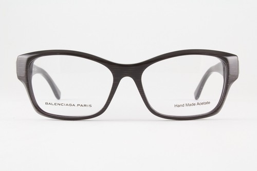 Rare Authentic Balenciaga BAL0074 ITH 50mm Brown Striped Cat Eye Frames Italy - Picture 1 of 6