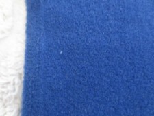 4588. Soft ROYAL BLUE Wool Felt FABRIC - 57-1/2" x 1-1/8 yds.