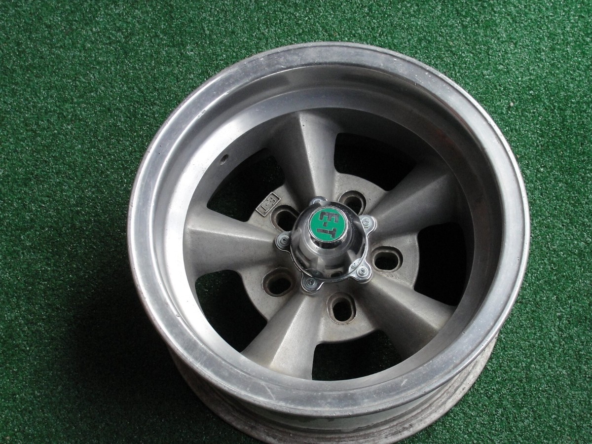 1) Vintage ET 14x7 Spoke Torque Thrust Mag Wheels Chevy GM Ford