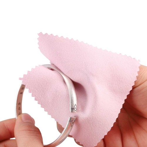 100/200PCS Anti-Tarnish Silver Polishing Cleaning Cloth Cleaner Platinum Jewelry - Picture 14 of 34