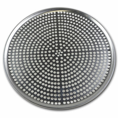 Pizza Pan with Holes 9 inch, 1 Pack, Heavy Duty, Rust Free Pure Aluminum