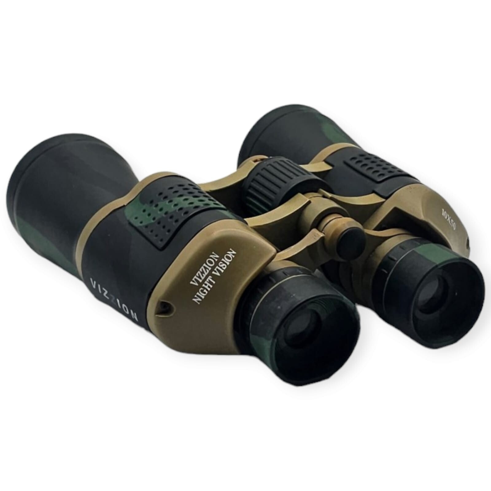 Vizzion Night Vision Binoculars 10x50 Zoom High Green Camouflage Auto