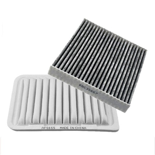 For Toyota Corolla 2009-13 Matrix 06-18 Yaris Engine + Cabin Air Filter - Imagen 1 de 7