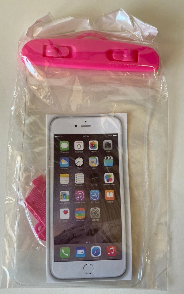 Waterproof Phone Holder BAG LANYARD for iPhone Smart phone Lot Of 2 New - Image 4 of 4