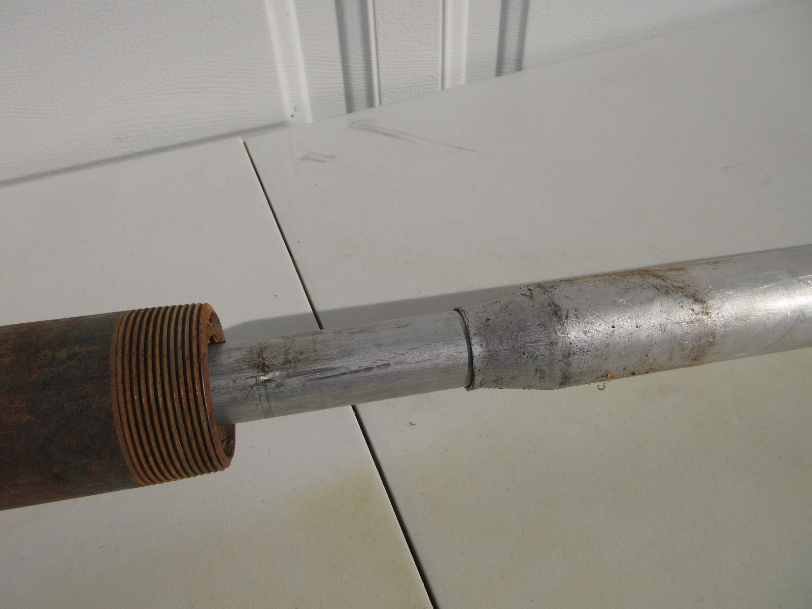 Vintage Gasboy Gas Pump 1230U Red Cast Metal Stand Heavy Duty Hand