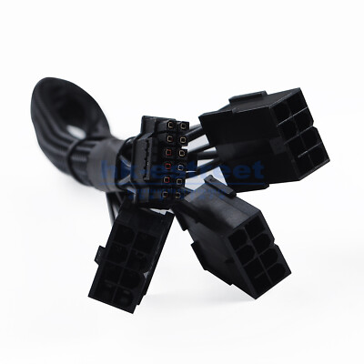 12VHPWR 16Pin(12+4) PCIE 5.0 to 3x8Pin Power Adapter Cable for RTX