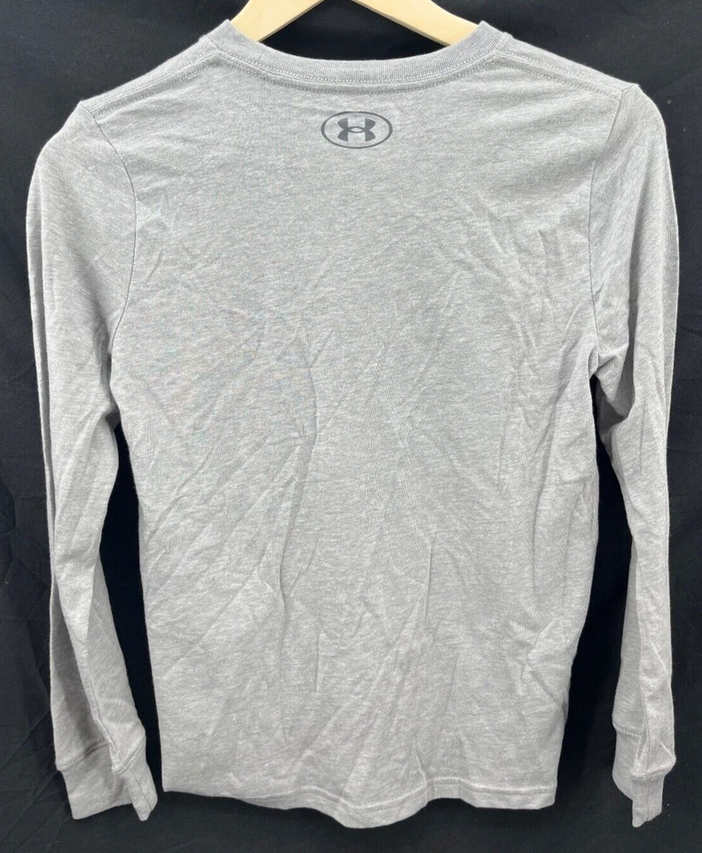 NUEVA Camiseta Suelta Maryland Terrapins UMD Terps Under Armour UA Gris LS Juvenil M Foto 4 de 4