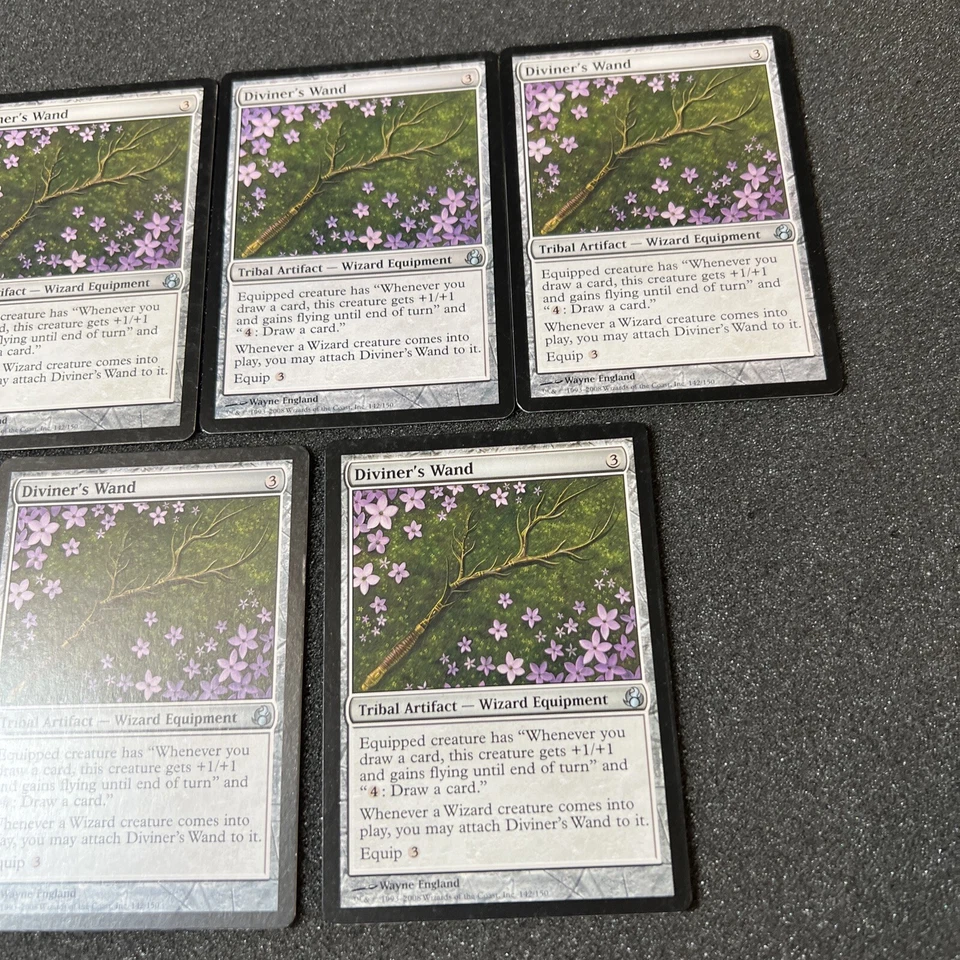 Diviner's Wand Magic The Gathering Mtg Artifact Morningtide Card 5 - Image 3 of 4