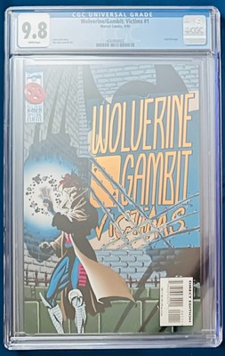 Wolverine and Gambit Victims #1 1995 cgc. 9.8