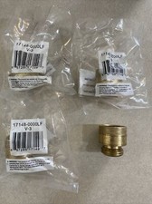 4 PC LOT Cash Acme 17148-0000LF V-3 Vacuum Breaker,3/4 In.,Fnpt X Fnpt,Brass NEW