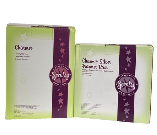 Scentsy Stövchen "Charmer" Full Size Wärmer inklusive Silberboden 2 Boxen - Bild 2 von 17
