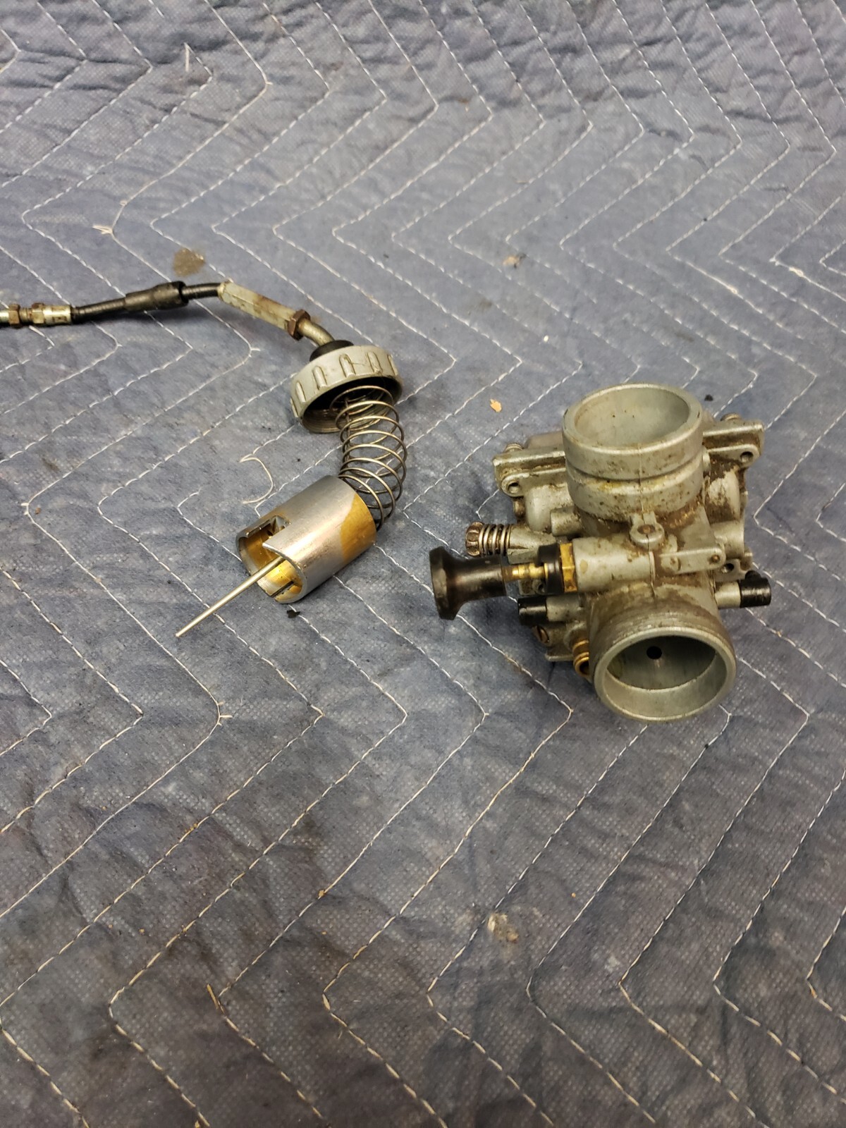 1993 KX80 Kx100 Carburetor Carb OEM Keihin PE Throttle Kawasaki KX 1991