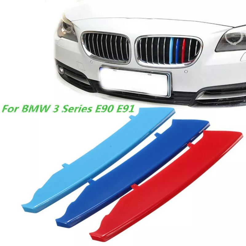 Car Grille Network Decor Trims Grill Sticker E90 E91 E92 - Temu