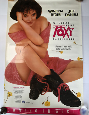 Original WINONA RYDER - ROXY CARMICHAEL Movie Poster - 27 x 41.5 complete w/ tab