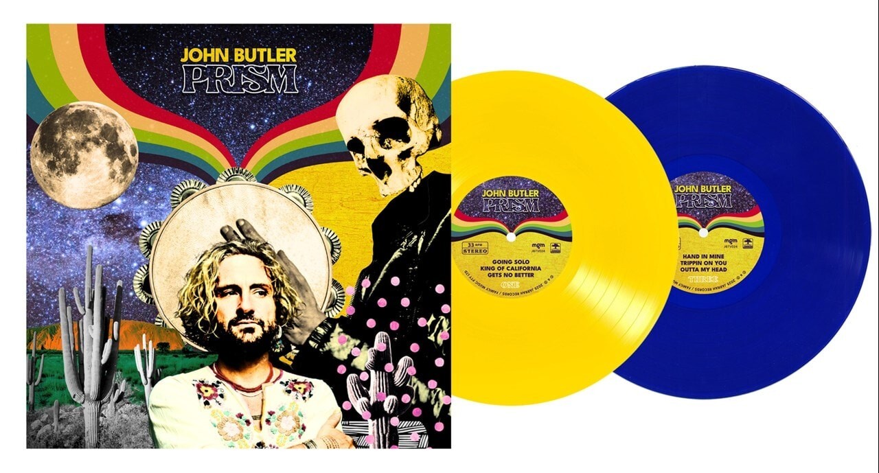 JOHN BUTLER - Prism (lim. ed.) (2025) 2 LP yellow & blue vinyl preorder