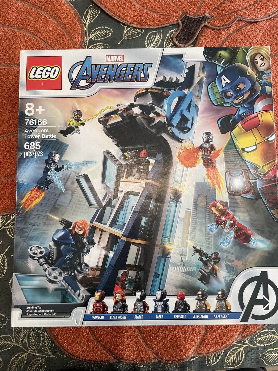 LEGO Marvel Avengers: Avengers Tower Battle 76166 Collectible