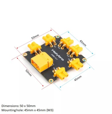 Holybro Power Distribution Board PDB for PM02 PM02D PM03 PM06 PM07 Power Module