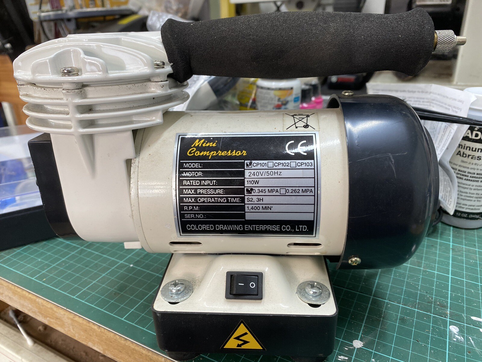 Axminster Mini Airbrush Compressor Never Used! eBay