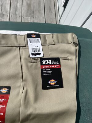 874 original fit WORK PANT MN サイズ36 NWT Dickies 874 Original Fit Work Pants Size 36 X 34 the