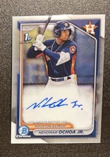 2024 Bowman Chrome Baseball #CPA-NOC 1st Bowman Auto Nehomar Ochoa Jr. Astros