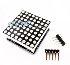 MAX7219 dot matrix module Arduino microcontroller module