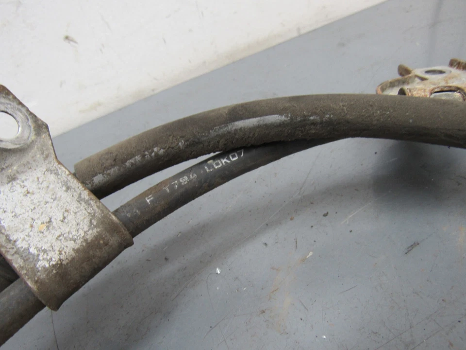 Cabo de freio de estacionamento Acura Integra freio de emergência motorista esquerdo 1994-2001 fabricante de equipamento original - Imagem 4 de 4