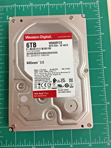 Western Digital WD Red Pro NAS HDD 6TB WD60EFZX