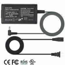 CA-570 Adapter Charger for CANON XA10 VIXIA HV20 VIXIA HV30 VIXIA HV40 Camcorder
