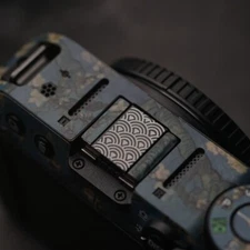 Ripple Metal Camera Hot Shoe Cover Protect For Fuji Canon Sony Leica Nikon