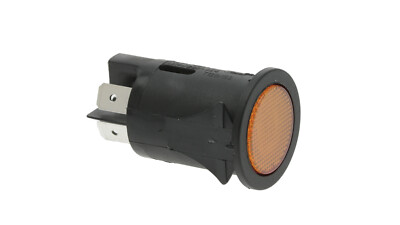 Orange Round Bipolar Switch 16 A 110 v - 250 v Fiamma, Brasilia, Fiorenzato, VFA