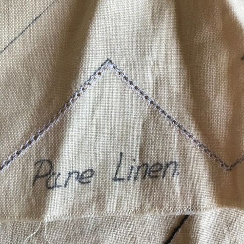 Myart Stamped Linen to Embroider a Tablecloth Ds # CI1381 36x36" - Picture 4 of 15
